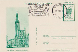 Poland Postmark D63.07.24 GdaA02: GDANSK Sport World Fencing Championships 1963 - Postwaardestukken