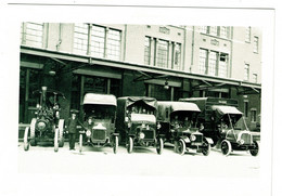 Ref 1497 - Modern Reproduction Postcard - Post Office Vehicles Fleet - Studd Street Islington London - London Suburbs