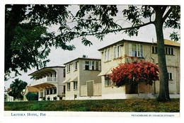Ref 1498 - Stinson Postcard - Lautoka Hotel Fiji - Pacific Islands - Figi