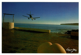 Ref 1498 - Aviation Postcard - Aeroplane At Formentera Air Strip - Balearic Islands Spain - Formentera