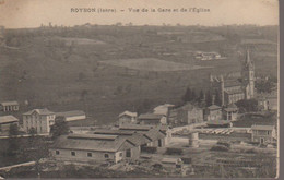 ROYBON - VUE DE LA GARE - Roybon