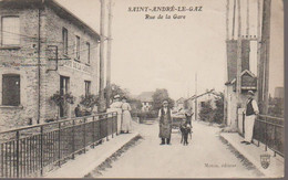 SAINT ANDRE LE GAZ - RUE DE LA GARE - Saint-André-le-Gaz