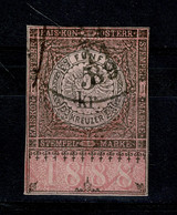 Ref 1499 - 1888 Austria 5 Kreuzer Fiscal Official Stamp - Cut-out Used In 1889 - Revenue Stamps