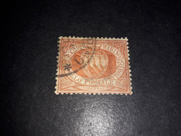 01AL10 REPUB. DI SAN MARINO 1892 1894 TIPI PRECEDENTI NUOVI VALORI 65 CENT. "XO" - Used Stamps