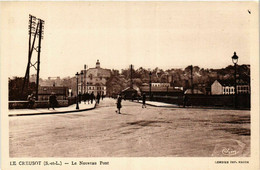 CPA Le CREUSOT - Le Nouveau Pont (386692) - Le Creusot