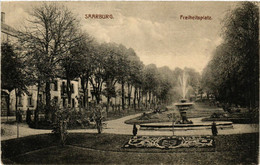 CPA AK SARREBOURG - SAARBURG I. L. - Freiheitsplatz (387572) - Sarrebourg