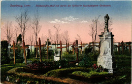 CPA AK SARREBOURG - SAARBURG I. L. - Soldatenfriedhof (387576) - Sarrebourg