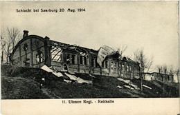 CPA AK SARREBOURG - SAARBURG I. L. - Ulanen Regt. - Reithalle - 1914 (387601) - Sarrebourg