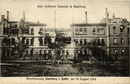 CPA AK SARREBOURG - SAARBURG I. L. - Alte Artillerie Kaserne - 1914 (387613) - Sarrebourg