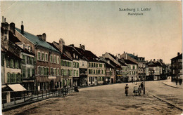 CPA AK SARREBOURG - SAARBURG I. L. - Marktplatz (387619) - Sarrebourg