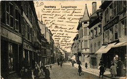 CPA AK SARREBOURG - SAARBURG I. L. - Langestrasse (387648) - Sarrebourg