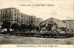 CPA AK SARREBOURG - SAARBURG I. L. - 11. Ulanen Regt. U. Kaserne (387656) - Sarrebourg