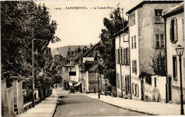 CPA AK SARREBOURG - SAARBURG I. L. - La Grande-Rue (387663) - Sarrebourg