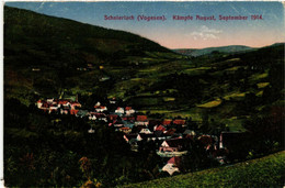CPA AK SCHNIERLACH - LAPOUTROIE - Panorama - Kampfe 1914 (389778) - Lapoutroie