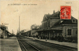 CPA AK Le CREUSOT - Gare Vue Intérieure (386955) - Le Creusot