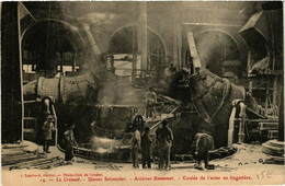 CPA AK Le CREUSOT - Usines Schneider - Acieries BESSEmer (386959) - Le Creusot