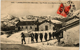 CPA AK LANSLEBOURG - Le Poste Des Alpins A La Turra (388346) - Val Cenis