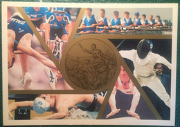 1998 - Italia - Cartolina Postale Illustrata . Serie Olimpiadi  '98 - Medaglia D' Oro -Nuova - 1991-00: Storia Postale