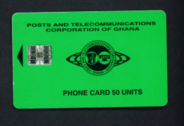 GHANA - Chip Phonecard As Scan - Ghana