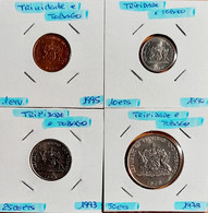 TRINIDAD & TOBAGO - 4 Coins (very Good Condition) - Trinidad En Tobago