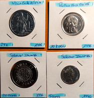 OCEANIA (PAPUA NEW GUINEA, FIJI, NEW CALEDONIA, SOLOMON ISLANDS) - 5 Coins (very Good Condition) - Sonstige – Ozeanien