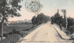 CLEMONT-sur-SAULDRE - Avenue De La Gare - Collection L. Marchand - Clémont