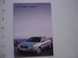 Catalogue Brochure Prospekt AUDI Coupé Automobile 1993 - Voitures