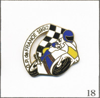 Pin's Transport - Moto / Grand Prix De France 1992. Non Estampillé. EGF. T840-18 - Motos