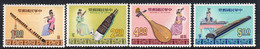 Taiwan 1969 Musical Instruments Set Of 4, MNH, SG 690/3 - Unused Stamps