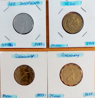 CENTRAL AND SOUTH AMERICA (PARAGUAY, PERU, COSTA RICA, BAHAMAS, ECUADOR, DOMINICANA) - 7 Coins (very Good Condition) - Sonstige – Amerika