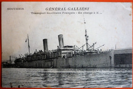 SS. "GENERAL GALIENI" EX. "MARIENBAD" - LLOYD AUSTRIACO, ÖSTERREICHISCHER LLOYD, TRIESTE - Dampfer