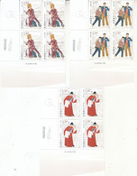 China 2021-22 Henan Opera Stamp 3v Block - Neufs