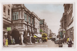 HIGH STREET AND GUILDHALL,EXETER,POSTCARD - Exeter