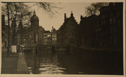 Amsterdam // FOTOKAART Prive /O. Z. Voorburgwal? 19?? - Amsterdam