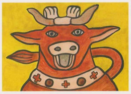 Cpm 1741/007 ERGON - Vache Rouge - Animal - Illustrateurs - Illustrateur - Ergon