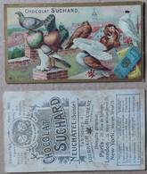 Ancien Chromo, 1900’s – Chocolat Suchard, Neufchâtel (Suisse)---Pigeons (10,5 Cm X 6 Cm) - Suchard