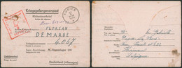 Guerre 40-45 - Lettre "Kriegsgefangenenpost" Expédié De Eugies (1943) > M - Stammlager 398 + Censure - Weltkrieg 1939-45 (Briefe U. Dokumente)