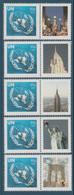 NATIONS UNIES NEW-YORK N° 1053 X 5 AVEC DIFFERENTES VIGNETTES ** - Nuevos