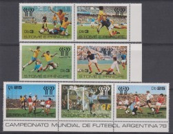 SÃO TOMÉ E PRINCIPE 1978 CAMPEONATO MUNDIAL DE FUTEBOL  CHAMPIONNAT DU MONDE   WORLD FOOTBALL CHAMPIONSHIP  ARGENTINA 78 - 1978 – Argentine