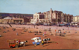 AVON - WESTON SUPER MARE - BEACH AND PROMENADE FROM GRAND PIER Av582 - Weston-Super-Mare