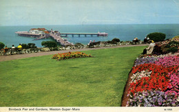 AVON - WESTON SUPER MARE - BIRNBECK PIER AND GARDENS Av588 - Weston-Super-Mare