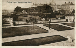 AVON - WESTON SUPER MARE - PUTTING GREEN Av553 - Weston-Super-Mare