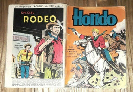 BD HONDO  N° 92 LUG  15/03/1964 Au Dos Special Rodeo 9 - Lug & Semic