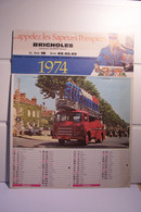 BRIGNOLES  - 1974 - Romorantin - Fougères - Aix-les-Bains - Les Gets - Strasbourg -Loches- ( Pas De Brignoles ) POMPIERS - Formato Grande : 1971-80