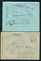 Deutsches Reich (Feldpost) / 1942 / 2 Briefe (1x Mit Inhalt) (5386) - Briefe U. Dokumente