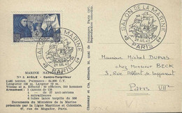Salon De La MARINE 21 Juillet 1943 - Briefmarkenmessen