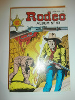 Rare ALBUM RELIURE RODEO N° 93..416.417.418.  TEX WILLER 1986 BE +++++ - Lug & Semic