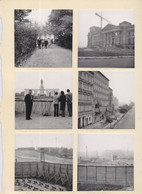 1000 BERLIN, BERLINER MAUER, Anfang 60er Jahre, 11 Photos 8,7 X 8,7 Cm, Bernauer Strasse, Alexanderplatz...... - Berlijnse Muur