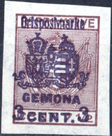 ITALIA, ITALY, OCCUPAZIONE AUSTRIACA, STEMMI, COAT OF ARMS, 1918, 3 C., NUOVO (MLH*) Mi: AT-AH IT-ORI IIIe, Sassone: 18 - Occ. Autrichienne