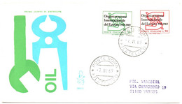 1969 - Italia 1112/13 Organizzazione Internazionale Del Lavoro       FDC - ILO